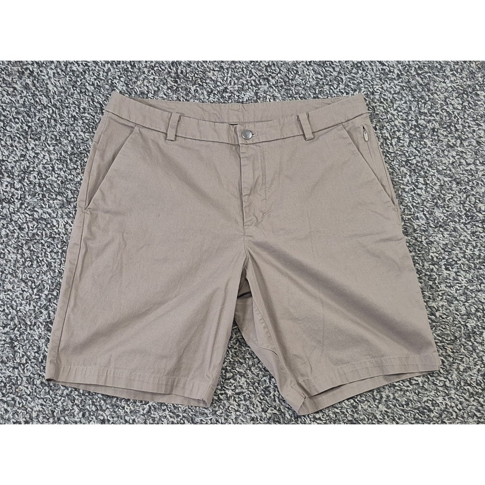 Lululemon Men's Size 33 Commission Classic Fit Shorts 9 Inseam Olive‎